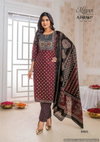 Ajrakh Vol 1 By Mayur Embroidery Patch Work Printed Cotton Dress Material Wholesale Market In Surat